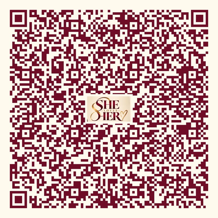 QR code to join the Her Circle mailing list